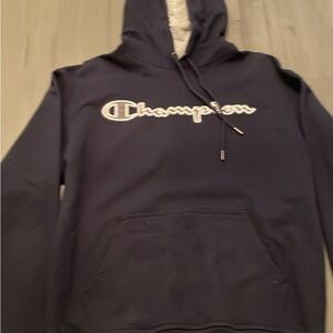 Champion Dark Blue Pullover Hoodie
